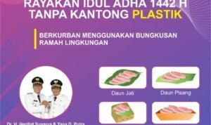 Peduli Lingkungan, Pemkab Ciamis Rayakan Idul Adha Tanpa Kantong Plastik