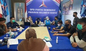 DPD Partai Demokrat Sulbar Instruksikan Semua Kadernya Ikut Vaksinasi