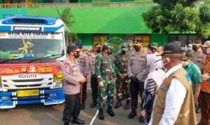 Kapolri dan Panglima TNI Kunjungi Tiga Lokasi Gerai di Polres Metro Jakarta Pusat