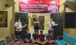 Bobol Toko dan Gasak 1 Dus Rokok, 4 Pelaku Diborgol Polisi