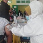 Wartawan Unit Polres Padangsidimpuan Antusias Ikuti Vaksinasi Tahap Pertama