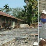 Plt Bupati Merangin Serahkan Bantuan ke 2 Keluarga Korban Kebakaran