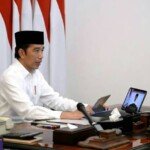 Bahas Pengelolaan Limbah B3 Medis Covid-19, Presiden Jokowi Pimpin Ratas Lewat Video Conference