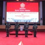 Panglima TNI Pimpin Sertijab Danpaspampres dan 2 Panglima kogabwilhan