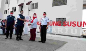 Gubernur Anies Resmikan Kampung Susun Akuarium Jakarta Utara