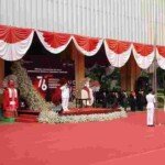 Gubernur Anies Pimpin Upacara HUT ke-76 Kemerdekaan RI di Balai Kota Jakarta