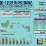 Update 29 Agustus 2021 Korban Covid-19 di Indonesia: 4.073.831 Positif, 3.724.318 Sembuh, 131.923 Meninggal