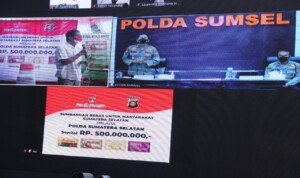 Polda Sumsel Terima Bantuan Senilai Rp 500 Juta dari Sido Muncul