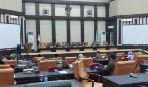 Sidang Paripurna DPRD OKI Terkait Rancangan KUA PPAS Digelar