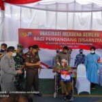 Polres Tulungagung Gelar Vaksinasi Merdeka Semeru Bagi Disabilitas