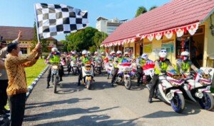 Peringati HUT RI Ke 76, Polres Prabumulih Bagikan Bansos Skala Besar