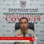 Update Covid-19 Pagar Alam, Sembuh 29, Nihil Positif