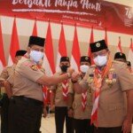 Bupati Dodi Reza Disematkan Lencana Melati oleh Kwarnas Gerakan Pramuka
