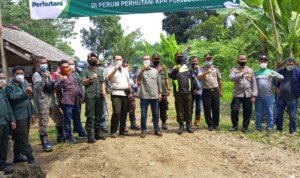 Direktur Keuangan Perhutani Kunker ke KPH Purwakarta