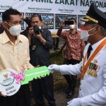 Dirgahayu RI ke 76, Belasan Keluarga di OKI Terima Bantuan Rumah Layak Huni