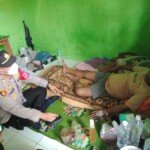 Kapolsek Cibatu Jenguk Wartawan Senior yang Sepekan Terbaring Sakit