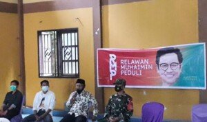 RMP Ciamis Salurkan Makanan ke Warga yang Jalani Isoman