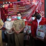 DPP FSB dan Dinsos Sumsel Salurkan 3 Ton Beras Untuk Masyarakat Terdampak Covid-19