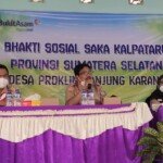 Peringati Hari Pramuka ke-60 Saka Kalpataru Sumsel Kunjungi Desa Proklim Binaan PTBA