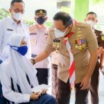 Bupati DRA Gencarkan Suntik Vaksin Covid-19 Bagi Peserta Didik Muba