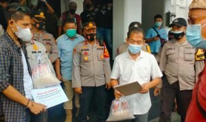 JCMP Gelar Aksi dan Berikan Simbolis Bantuan ke Pemkot Palembang