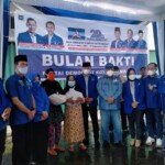 HUT ke 20 Tahun, Partai Demokrat Berkoalisi dengan Rakyat, Baksos untuk Warga Terdampak Covid-19