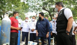 Erick Thohir Sebut Herman Deru Gubernur “Hebat”