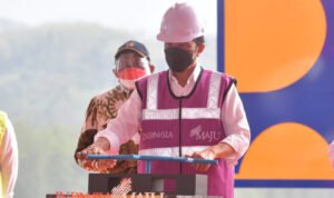 Presiden Jokowi Resmikan Bendungan Kuningan Jabar Senilai 513 Miliar