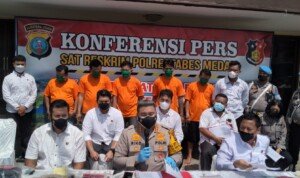 Polisi Tetapkan Lima Tersangka Penyiraman Air Keras Terhadap Wartawan Medan