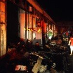 Diduga Akibat Arus Pendek, 32 Kios Ludes Dilalap Api di Batangtoru Tapsel