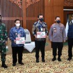 Berkunjung ke Kalimantan Selatan, Panglima dan Kapolri Berikan Arahan Penanganan Covid-19