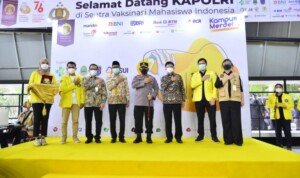 Tinjau SVMI di UI, Kapolri: Hilangkan Perbedaan dan Bersatu Lawan Covid-19 Menuju Indonesia Bangkit