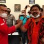 Pemuda Pancasila (PP) Pancur Batu dan Pemuda Batak Bersatu (PBB) Medan Tuntungan sepakat berdamai dan cabut laporan Polisi (LP) di Polsek Medan Tuntungan (Tison Sembiring / Mattanews.co)