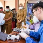 Vaksinasi Santri di Purwakarta Tetap Lakukan SOP