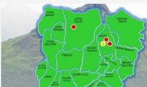 Warga Disiplin Patuh Prokes COVID-19, Kabupaten Lahat Kini Zona Kuning