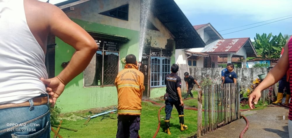 Kebakaran di Lubuklinggau Sumsel (Sofiyan / Mattanews.co)