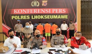 Ungkap Kasus Pemerkosaan, Tim Opsnal Satreskrim Polres Lhokseumawe Ringkus Tiga Tersangka