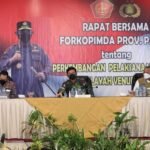 Rapat Bersama Forkopimda, Panglima TNI: Keberhasilan Vaksinasi Covid-19 dan PON XX Papua Kebanggaan Rakyat Indonesia
