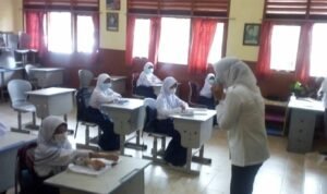 Wakil Wali Kota Palembang Tinjau PTM ke SMPN 13