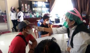 Pramuka Palembang Peduli Vaksinasi