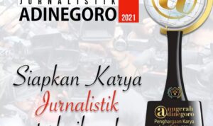 PWI Gelar Anugerah Jurnalistik Adinegoro 2021 Bertajuk Semangat dan Harapan