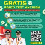 Bupati Dodi Reza Gratiskan Rapid Tes untuk Ribuan Peserta CASN di Muba