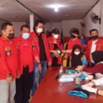 Organisasi Pemuda Batak Bersatu Karawang Bantu Pemerintah Gelar Vaksinasi Covid 19