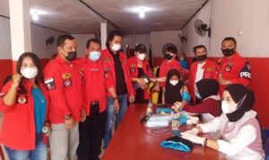 Organisasi Pemuda Batak Bersatu Karawang Bantu Pemerintah Gelar Vaksinasi Covid 19