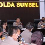 Guna Menekan Penyebaran Covid-19 Kapolda Sumsel Ikuti Commander Wish