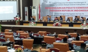 DPRD OKI Gelar Pidato Kenegaraan