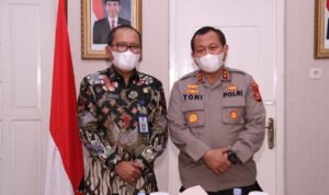 Kapolda Sumsel Kunjungi Kakanwil Kemenkumham Sumsel