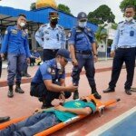 Gelar Simulasi Kebakaran, Lapas Kelas IIB PSP Diapresiasi Kanwil Kemenkumham Sumut