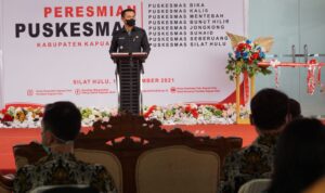 Bupati Kapuas Hulu Resmikan 8 Puskesmas, Ini Pesan Bagi Nakes