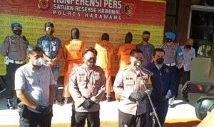 Polres Karawang Tangkap Pelaku Pengerusakan Kantor Finance dan Hotel